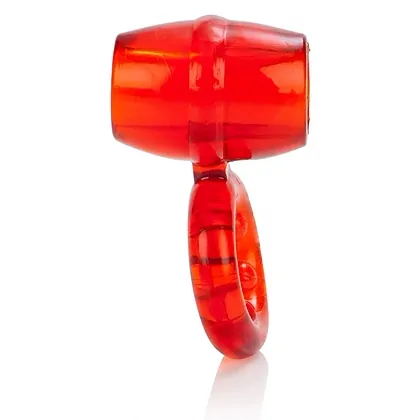 Inel Penis Dual Support Magnum Rosu
