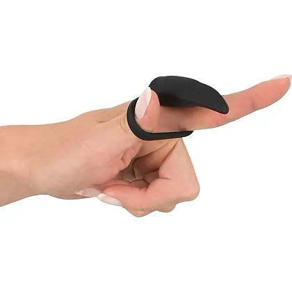 Inel Penis Finger Vibrator Negru