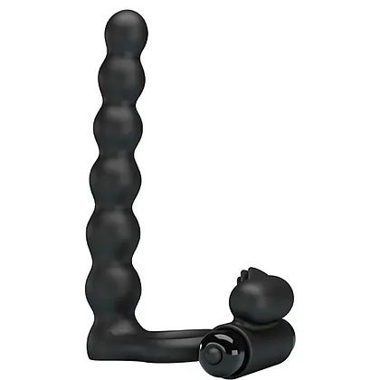 Inel Penis pentru Dubla Stimulare Hercules Negru