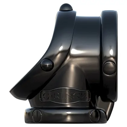 Inel Penis Pipe Tare Ca Piatră Negru