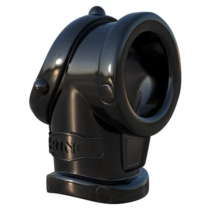 Inel Penis Și Testicule Penis Pipe With Ball Stretcher Negru