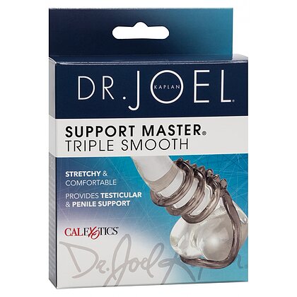 Inel Penis Support Master Triple pentru Erecție Lungă Gri