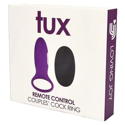 Inel Penis TUX Remote Control Couples Negru