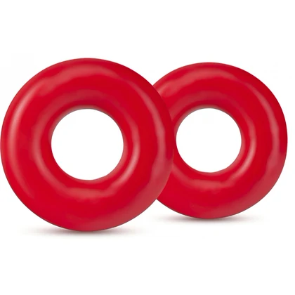 Inele Penis Stay Hard Donut Oversized Roșu