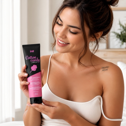 Intt Cotton Candy — Lubrifiant Aromă Vată De Zahăr 100 ml