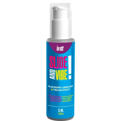 Intt Slide And Vibe, Lubrifiant Vibrant Mure 35 ml