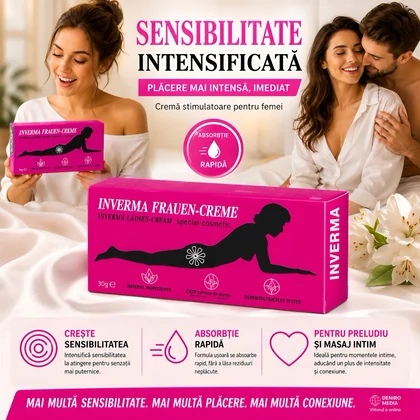 Inverma Cremă Feminină 20 ml — Intensifică Sensibilitatea
