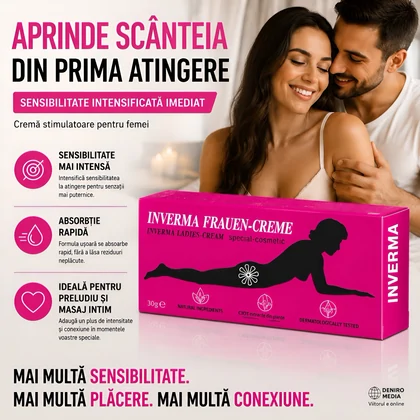 Inverma Cremă Feminină 20 ml — Intensifică Sensibilitatea