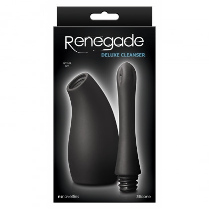 Irigator Anal Renegade Deluxe Cleanser Negru