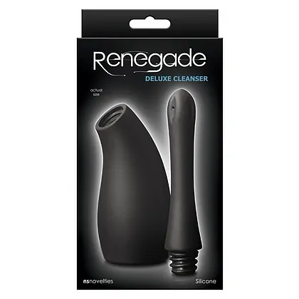 Irigator Anal Renegade Deluxe Cleanser Negru