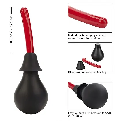Irigator Anal Și Genital Ultra Negru