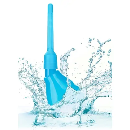 Irigator Anal Și vaginal CalExotics 162 ml, Albastru