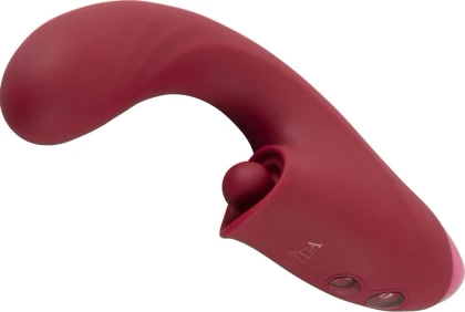 JAVIDA 3 Funcții — Vibrator cu împingere, 10 Moduri Roșu