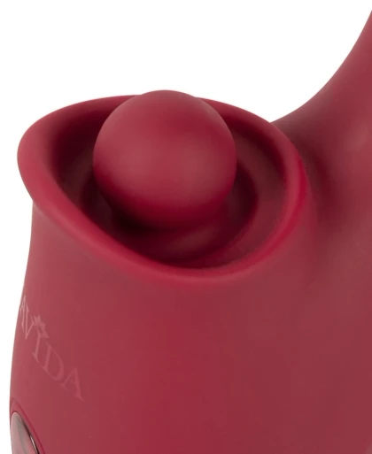 JAVIDA 3 Funcții — Vibrator cu împingere, 10 Moduri Roșu