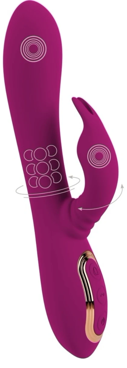 JAVIDA 3 Funcții Rotative — 10 Moduri, 5 Viteze USB Mov