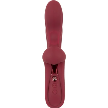 JAVIDA Rabbit 2-în-1 - 25 Moduri, 3 Motoare, Reîncărcabil Roșu