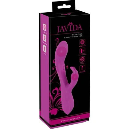 JAVIDA Thumping Rabbit — 3 Motoare, 30 Moduri, Reîncărcabil Mov