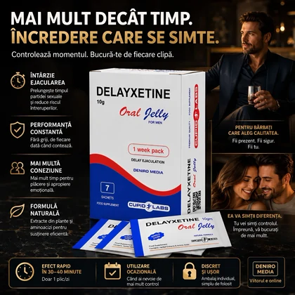 Jeleu Ejaculare Precoce Delayxetine 7 plicuri