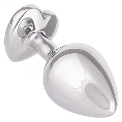 Jewel Large Ruby Heart Plug Roșu