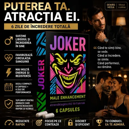 Joker 6 Capsule, Formulă Compactă Pentru Bărbați