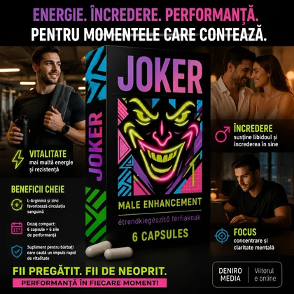 Joker 6 Capsule, Formulă Compactă Pentru Bărbați