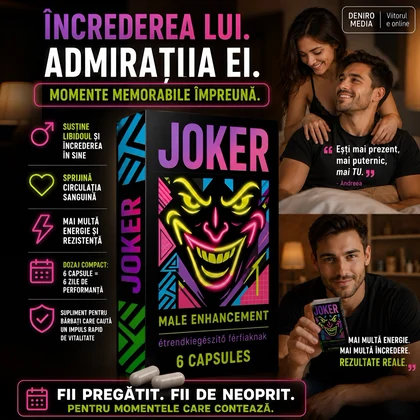 Joker 6 Capsule, Formulă Compactă Pentru Bărbați