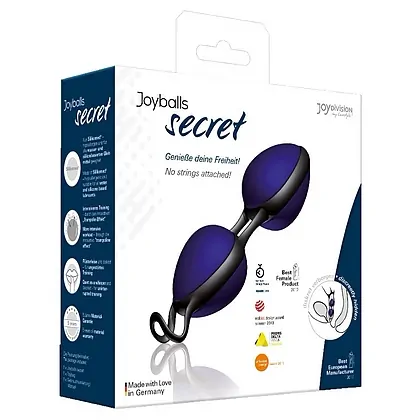 Joy Secret Blue Black Joydivision - Bile Vaginale Discrete Negru