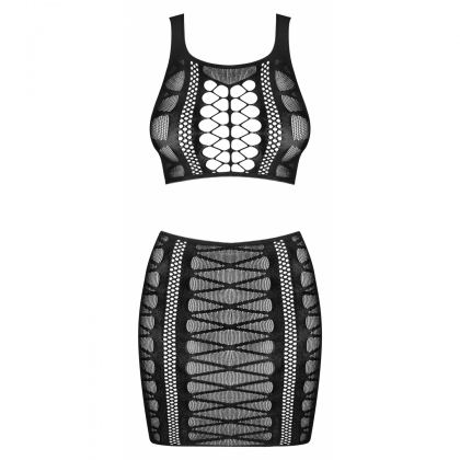 Set Obsessive K102 Negru S-L