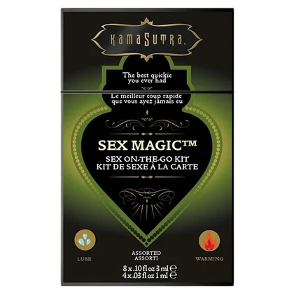Kama Sutra Kit Portabil Lubrifiant și Gel Încălzitor