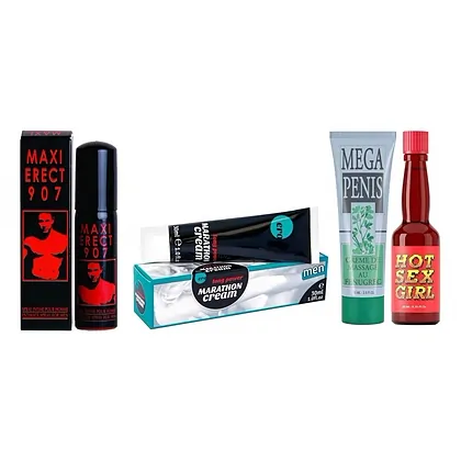 Kit Extaz și Maraton – Pachet pentru Pasiune Intensă