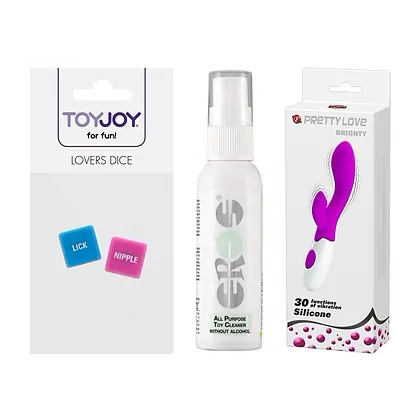 Kit Flacără între Așternuturi - Set Provocator 3în1