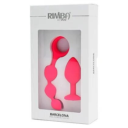Kit Jucării Anale Barcelona Roz