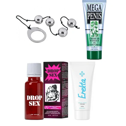 Kit Putere și Plăcere: Set Complet pentru El și Ea