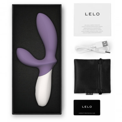 LELO Loki Wave 2 - Stimulator Prostată 12 Moduri, Mov
