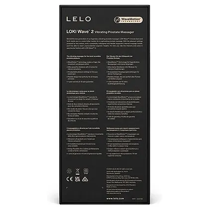 Lelo - Loki Wave 2 Vibrating Prostate Massager Violet Dusk