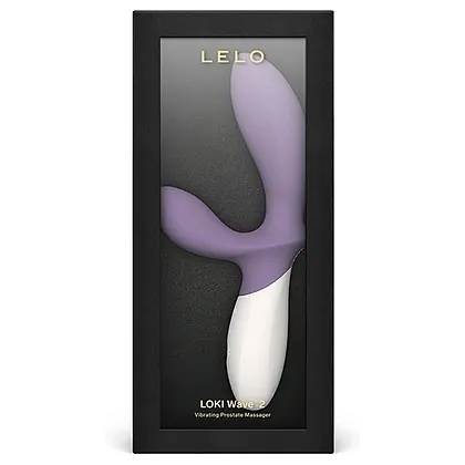 Lelo - Loki Wave 2 Vibrating Prostate Massager Violet Dusk