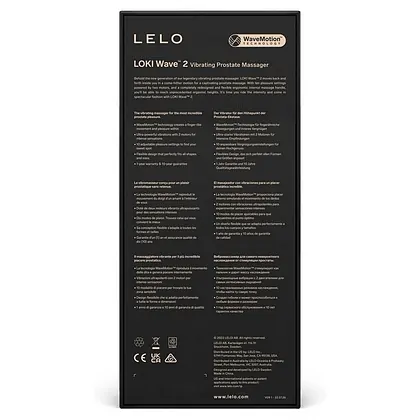 Lelo - Loki Wave 2 Vibrating Prostate Massager Violet Dusk