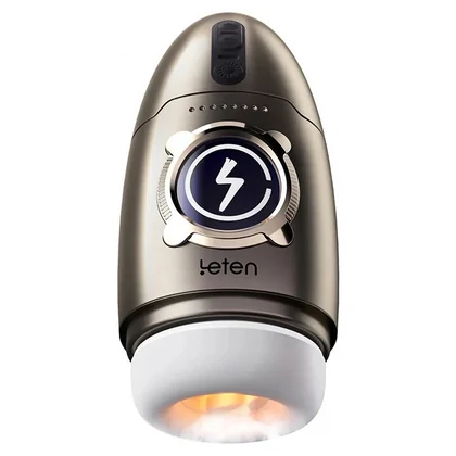 Leten Space Time Cabin Masturbator Automat Reîncărcabil Gri