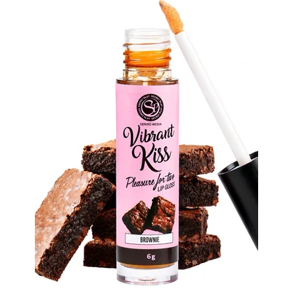 Lip Gloss Vibrant Kiss Brownie 6g