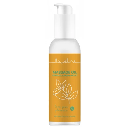 Loveline Ulei Masaj Santal Catifelat 150 ml Aromă Caldă