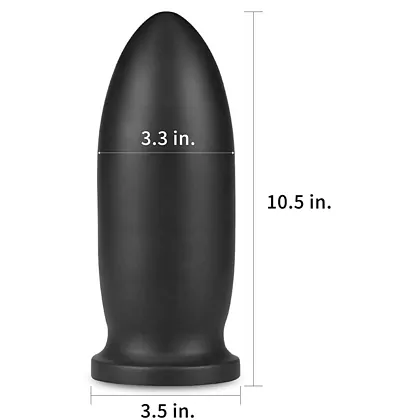 Lovetoy Anal Bomber 23 cm Extra Gros Negru