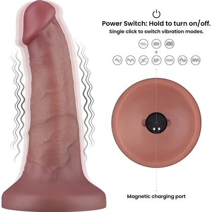 Lovetoy Dual-density Power – 10 Moduri, Ventuză Puternică