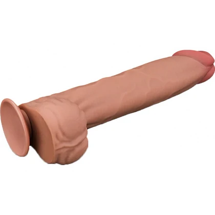 Lovetoy Dual Layer 36 cm Piele Moale și Miez Ferm