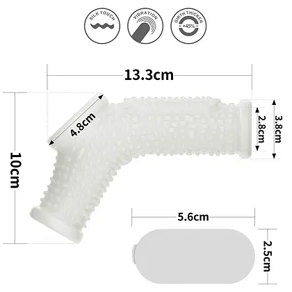 Lovetoy Knights Ring Inel Vibrant cu Manson TPE +45%