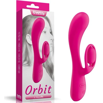 Lovetoy Orbit Stimulator Clitoridian Reîncărcabil, 7 Moduri Roz