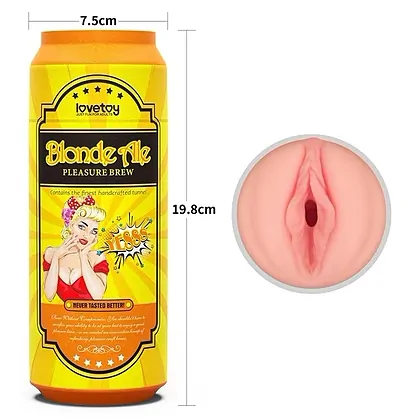 LoveToy Pleasure Brew Blond Ale – Masturbator Compact