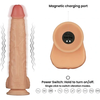 Lovetoy Power Basics Vibrator Realist 10 Moduri Reîncărcabil