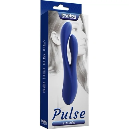 Lovetoy Pulse – Vibrator Reîncărcabil, 3 Intensități, 7 Moduri Albastru