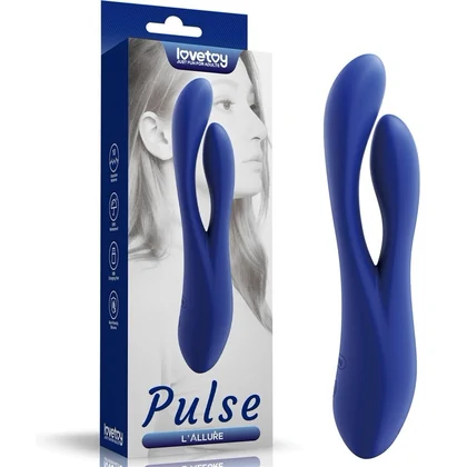 Lovetoy Pulse – Vibrator Reîncărcabil, 3 Intensități, 7 Moduri Albastru