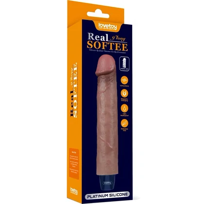 Lovetoy Real Softee – Vibrator Realist 10 Moduri, USB Maro